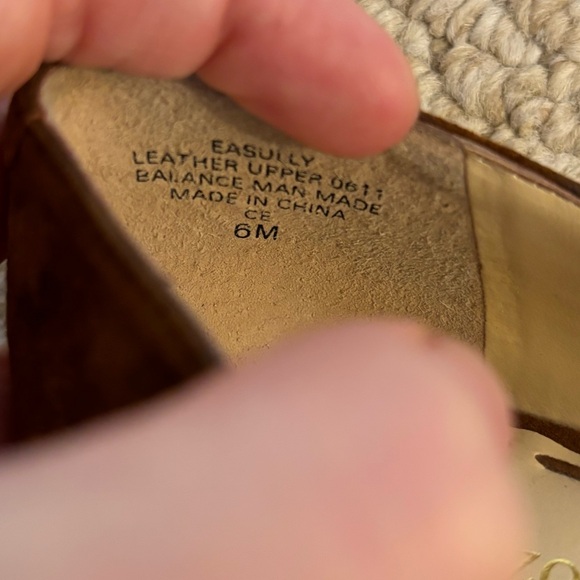 ENZO ANGIOLINI Sully Heel in Brown Suede and Leather - Picture 6 of 9